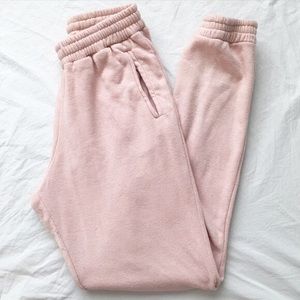 Brandy Melville light pink sweatpants